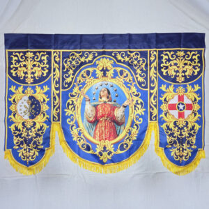 Holy Mary - Wide - Blue | Banner