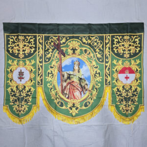 Holy Mary - Wide - Green | Banner