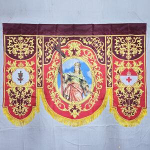 Holy Mary - Wide - Red | Banner